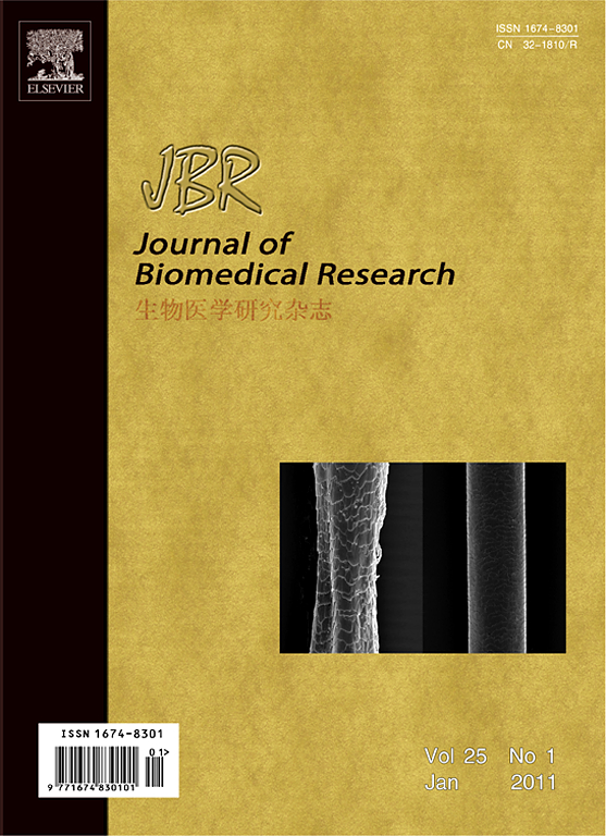 Go to journal home page - Journal of Biomedical Research